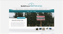 Desktop Screenshot of mansillapropiedades.cl